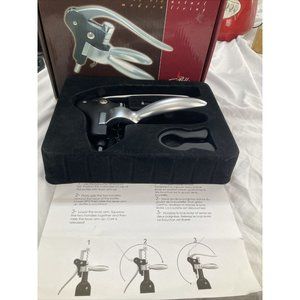 Bottle Corkscrew Opener SUPERB Drilling Spindle ABS Hand Zinc Alloy Body Kit